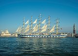 Royal Clipper Arriving In Venice