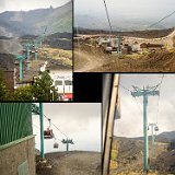 Cable Car Up Mount Etna