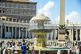 The Bernini Fountain In St. Peter's Square