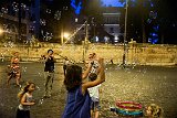 Bubbles in the Piazza del Popolo