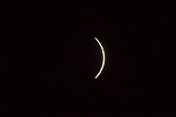 The first crescent after Totality at 2:40:26