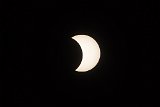 About one half of the way to the end the Eclipse at 3:20:03