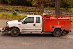 A Road/Rail Maintenance Truck