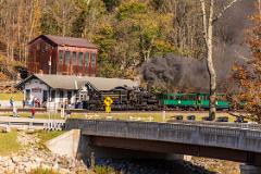 "Big Six" Backing Into Cass Depot