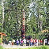 Alaska Trip - Anchorage - Alaska Native Heritage Center - Eyak, Tlingit, Haida and Tsimshian Village Site