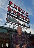 Ed in Front of the Pike Place Public Market