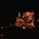 Castle Dürnstein Ruins at Night