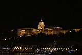 Buda Castle at Night from the Danube River